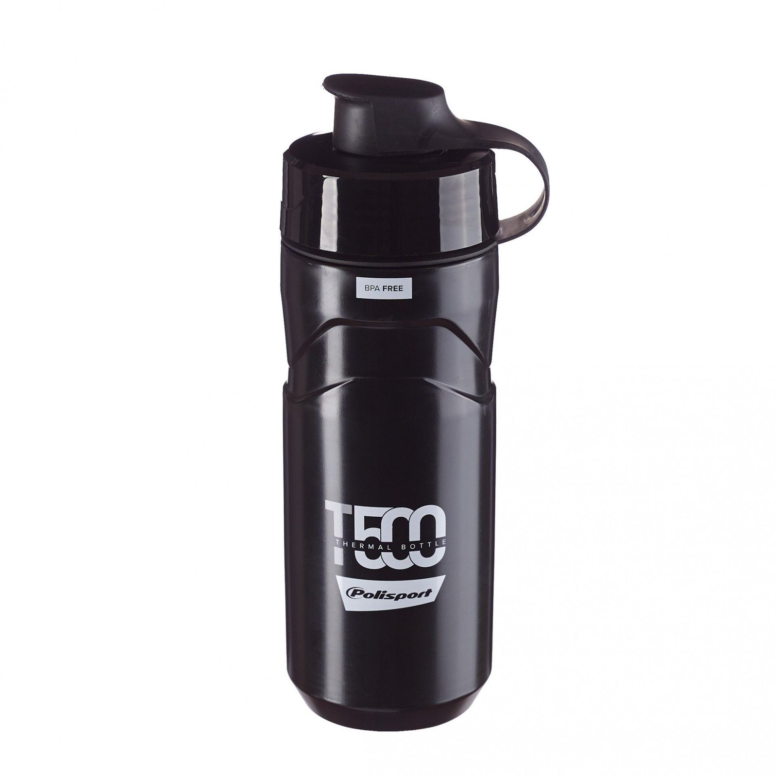 Термо бидон Polisport T500, 500 ml, черен