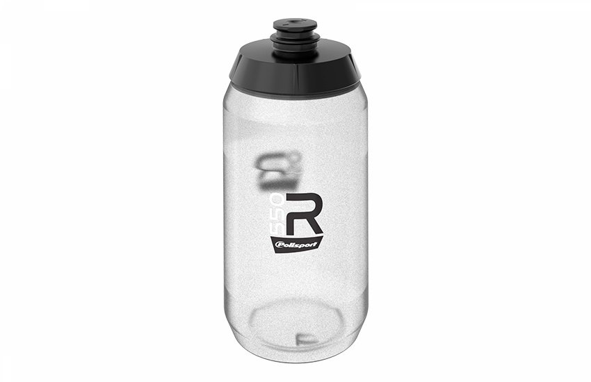 Бидон Polisport R550 Screw-On, 550 ml, прозрачен