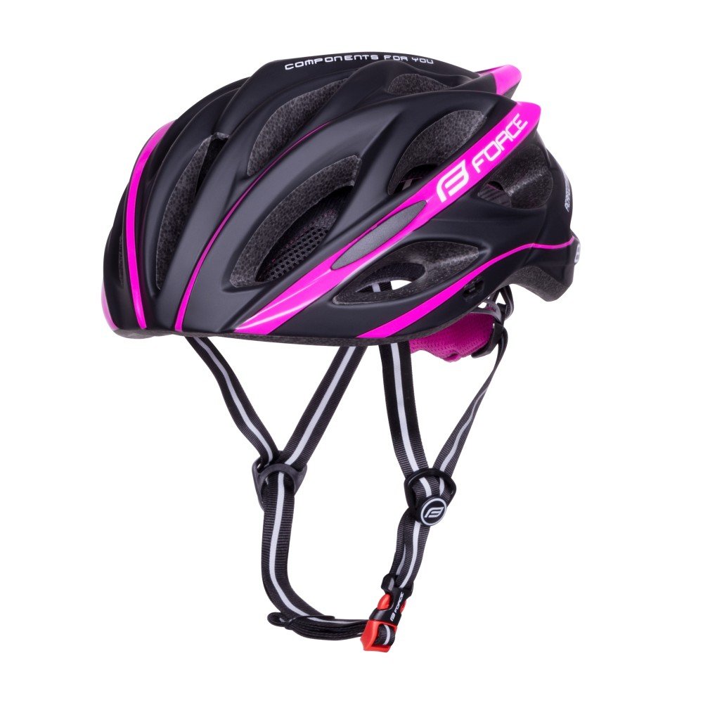 Каска Force Bull Black-Pink