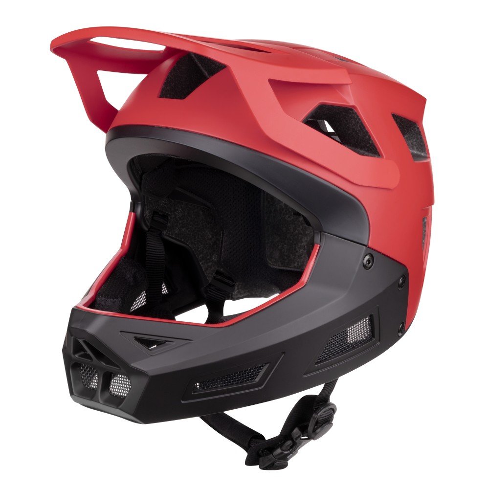 Шлем FORCE DROP Downhill Blk Red