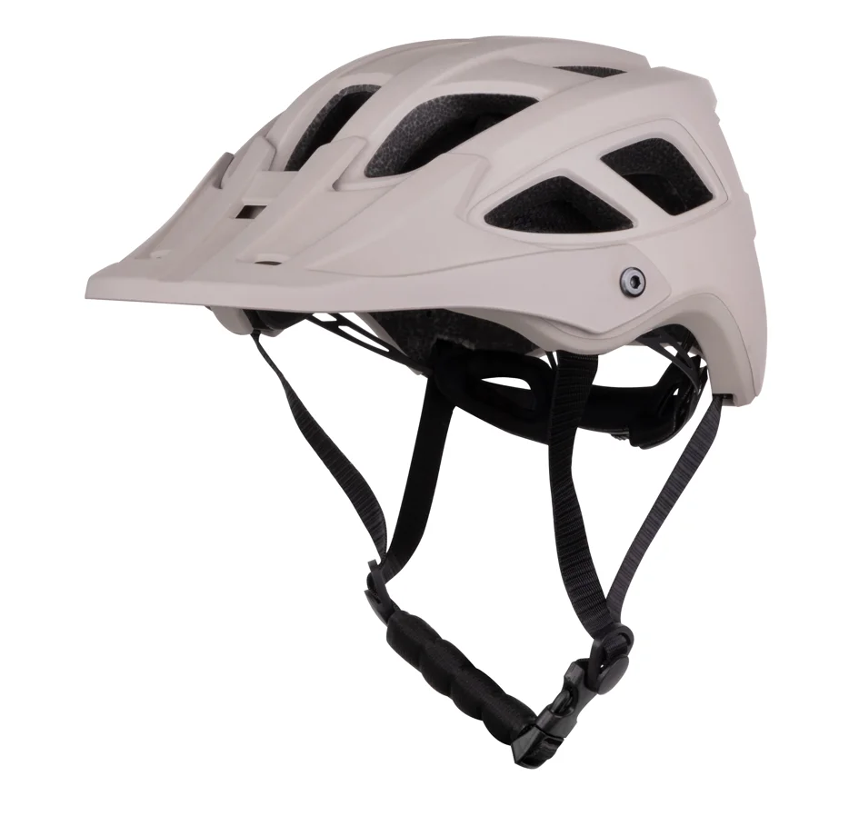 Каска FORCE IBEX MTB, бежова, мат
