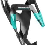 Стойка за бидон Bianchi Race Plus - черен/целесте