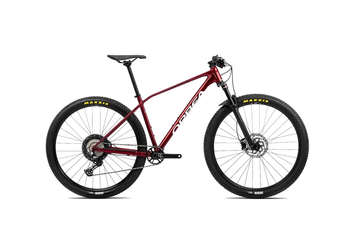 Велосипед Orbea Alma H30 29 L тъмно червен бял