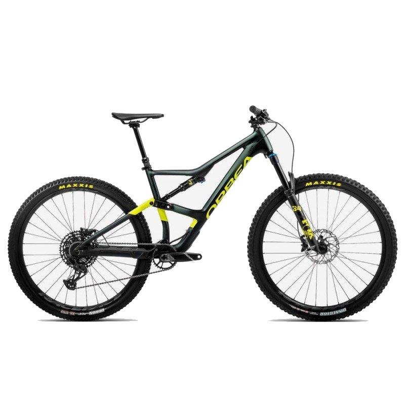 Orbea Occam H30 29 white background black lime