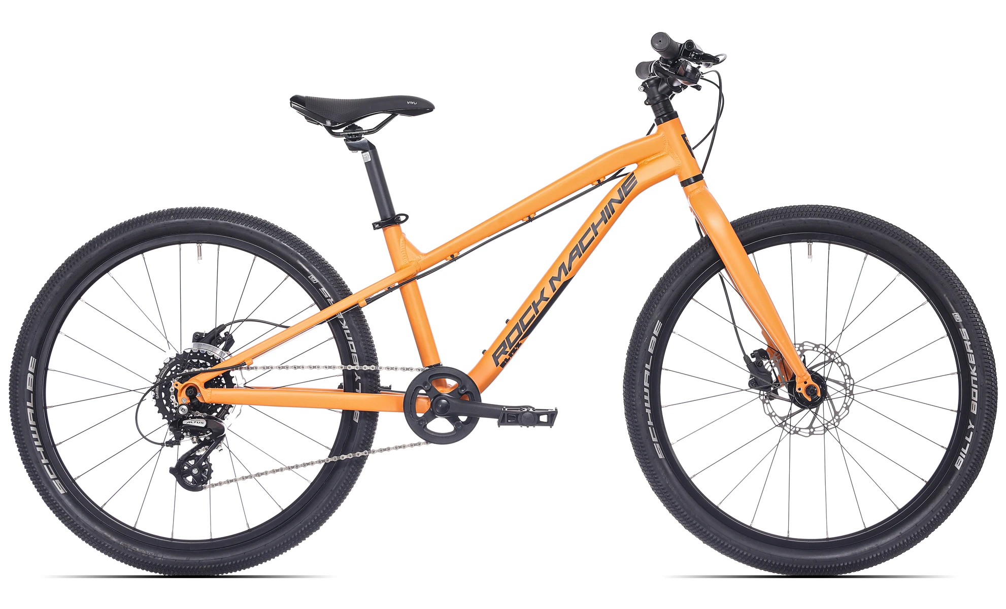 Детски велосипед Rock Machine Blizz 24 Lava Orange 24"