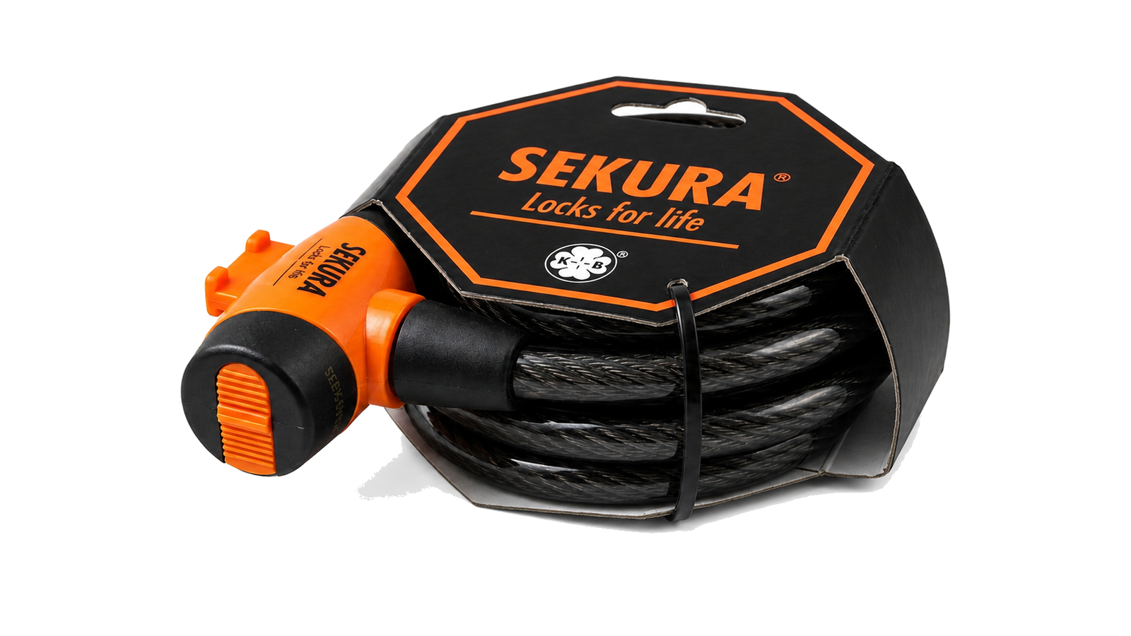 Катинар за велосипед Sekura KB105 185 см на бял фон