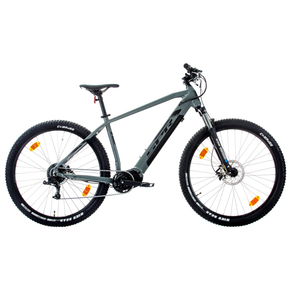 Електрически велосипед SPR E-MTB Pulse 29″, 480 mm, сив