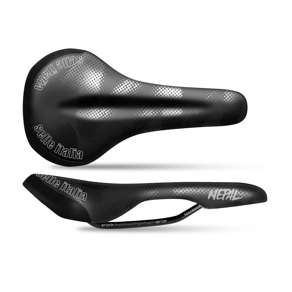 Седалка Selle Italia Nepal TM L1 черно-бяла
