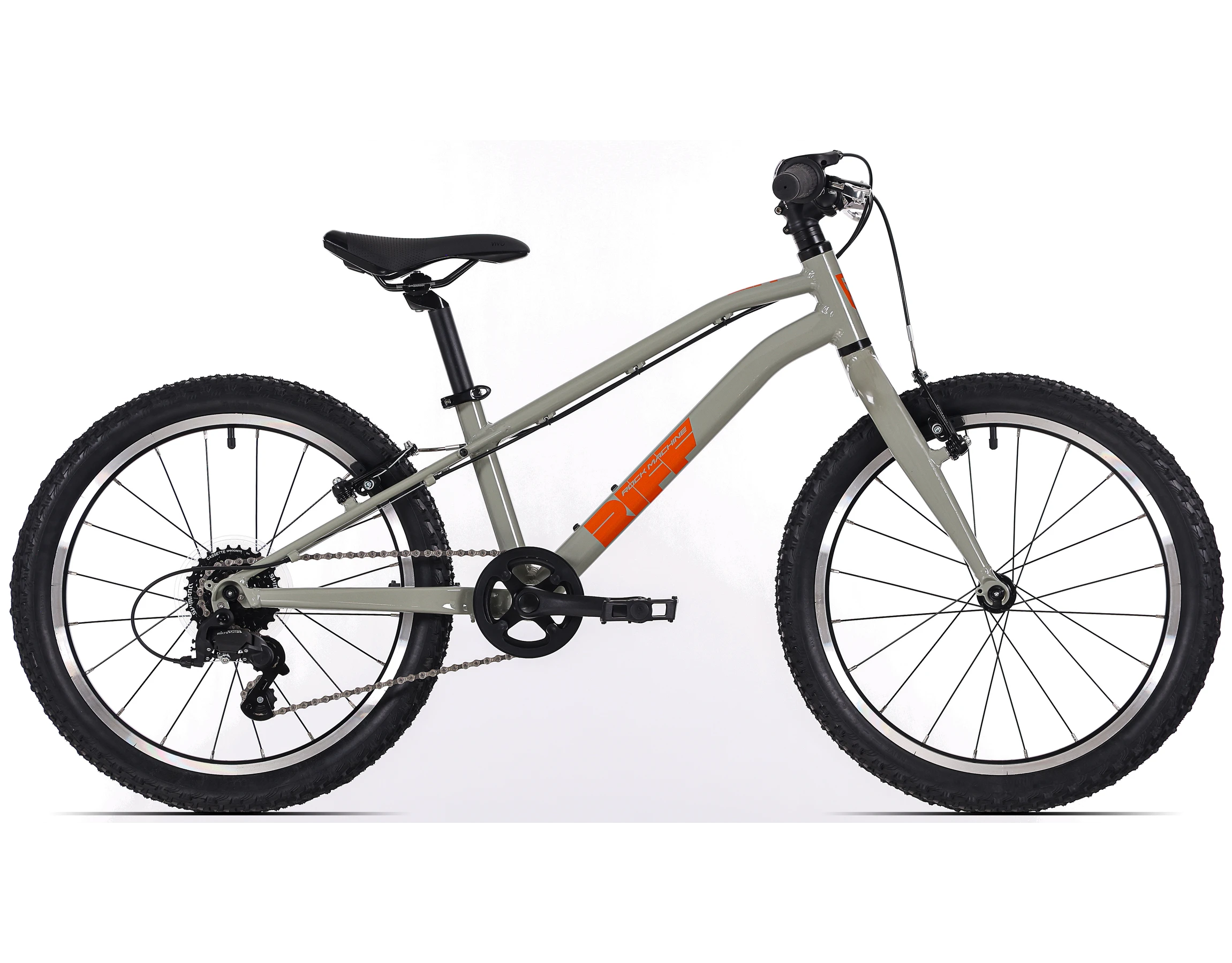 Детски велосипед Rock Machine Riff JR 20 Gloss Limerock Grey 20″