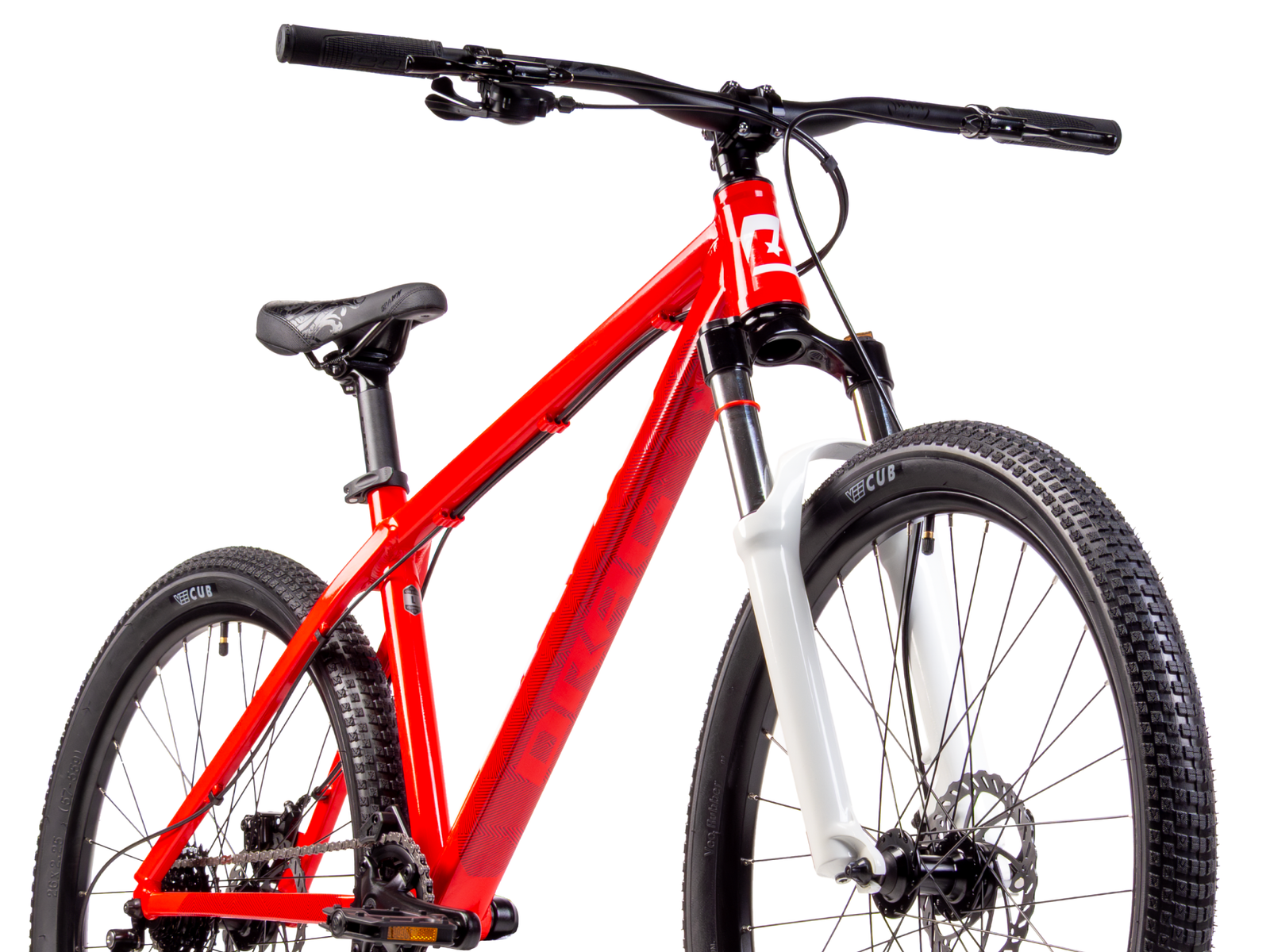 Велосипед Drag C1 Ride G1 26", червено/бяло - снимка 13